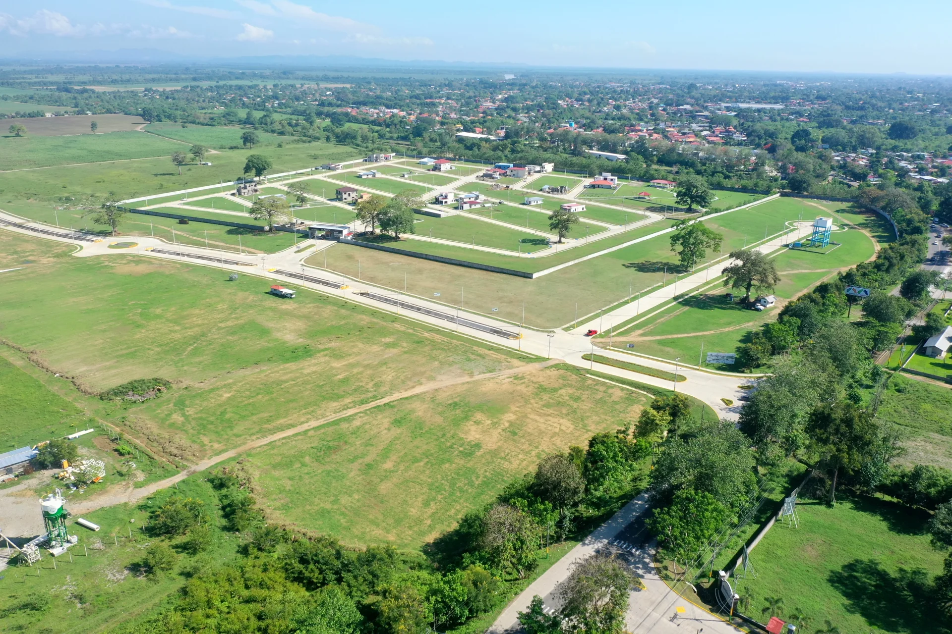 Vista aérea de Distrito Sur