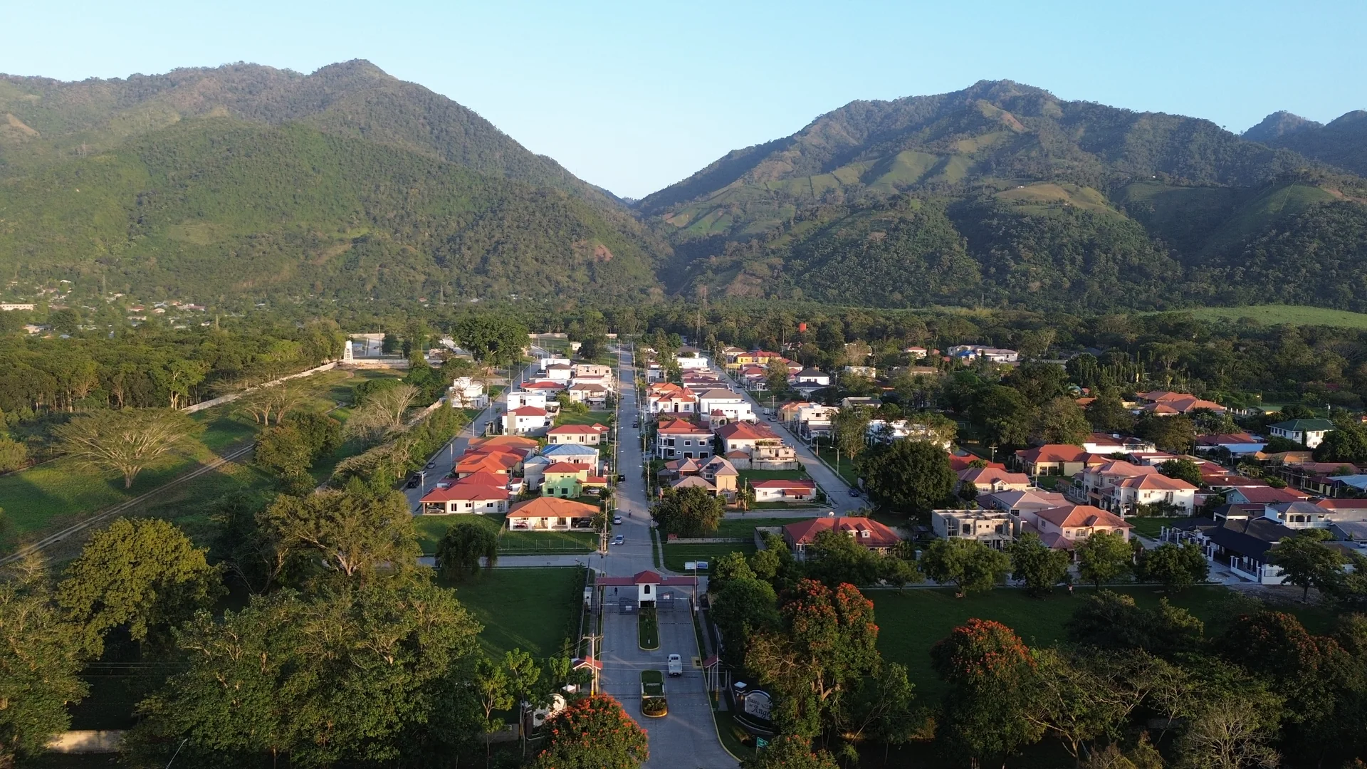 Vista aérea de Paseo del Ángel