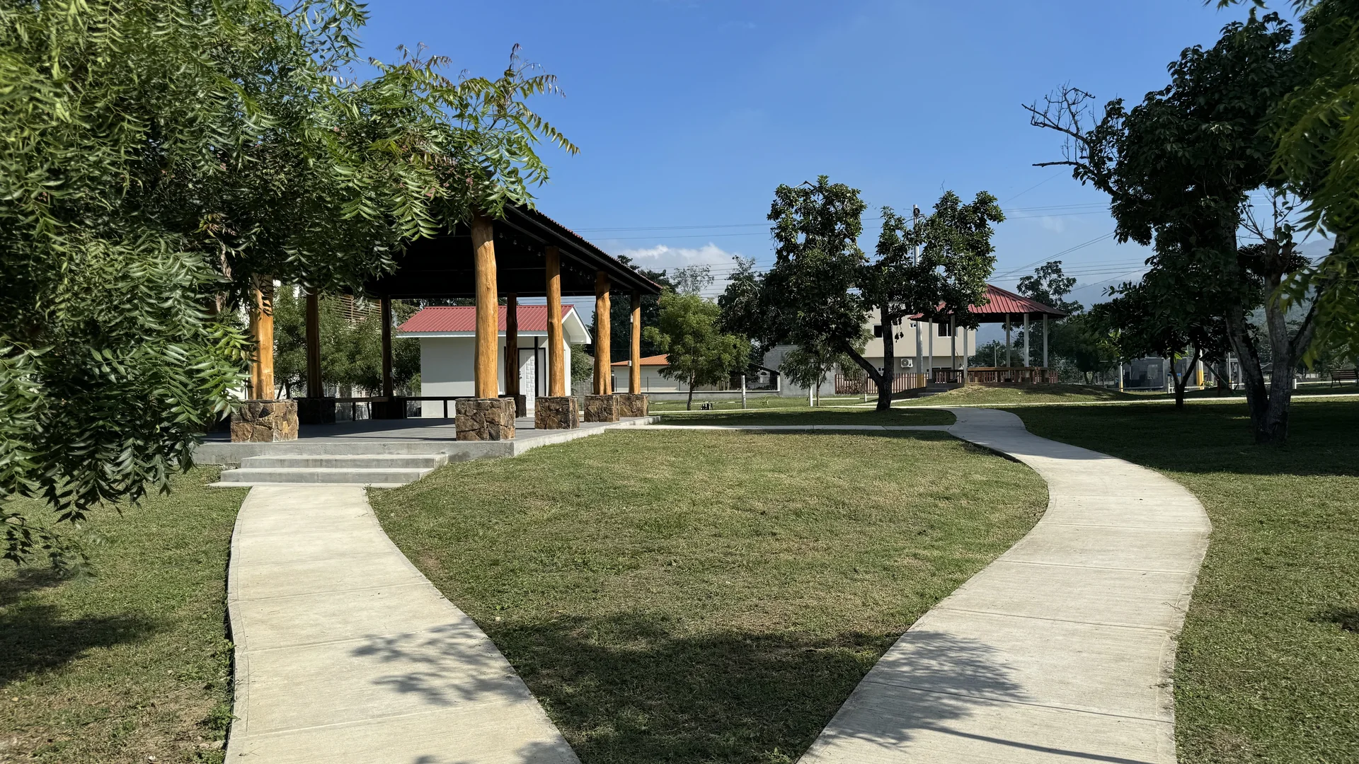Parque de eventos con kiosco de Paseo del Ángel