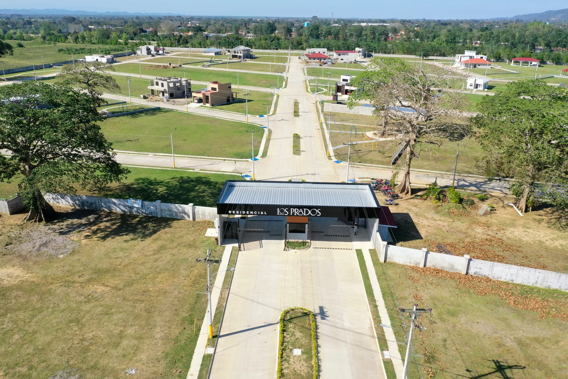 Vista aérea de Residencial Los Prados