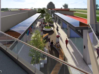 zona infantil area de juegos residenciales 